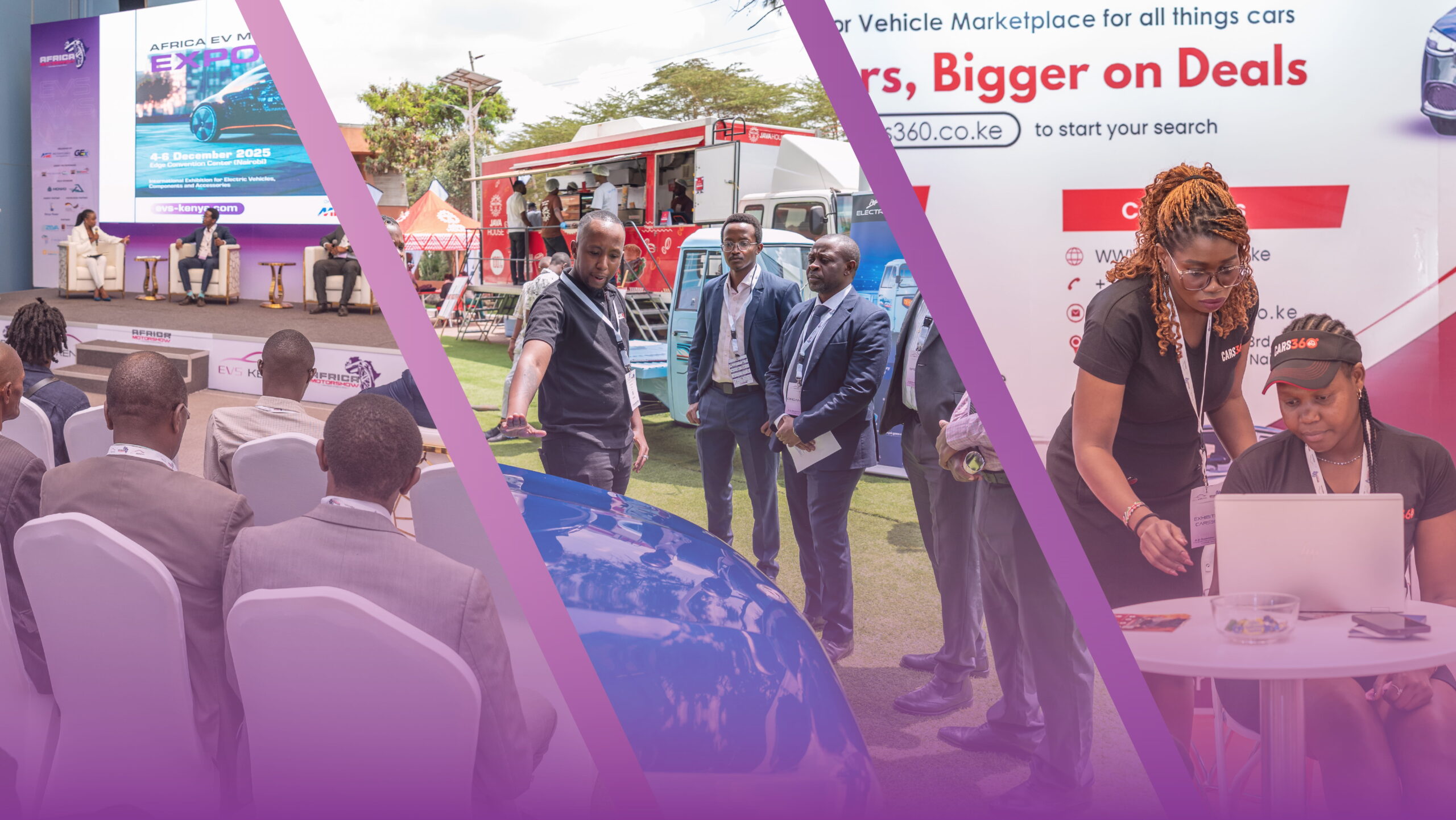 Africa EV Mobility Expo Kenya 2026 — visitors at last edition's show floor