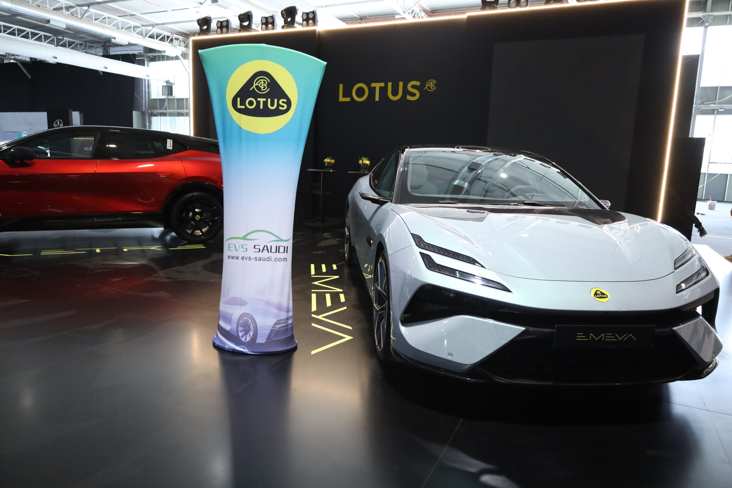 Photograph from the show floor